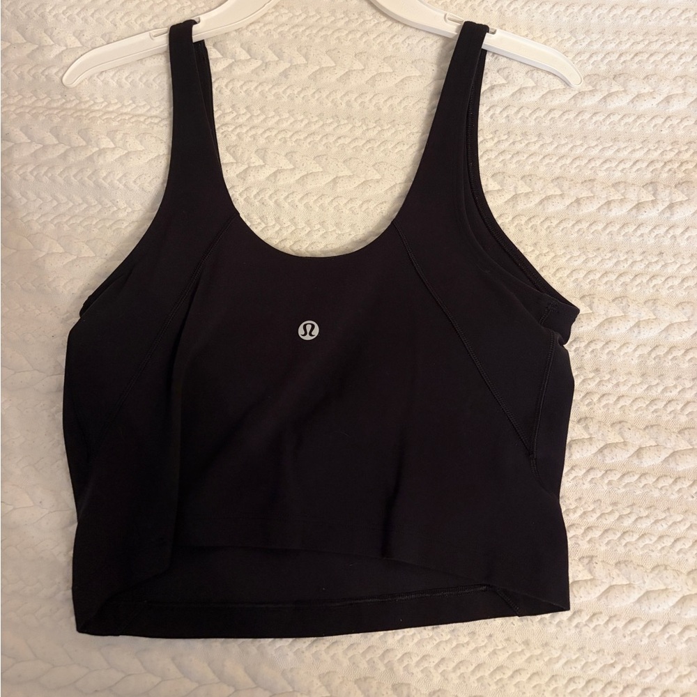 lululemon athletica Classic Black Crop Top